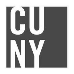 CUNY logo displayed in a modern, bold font. This graphic represents the City University of New York, relevant to academic and enrollment information.